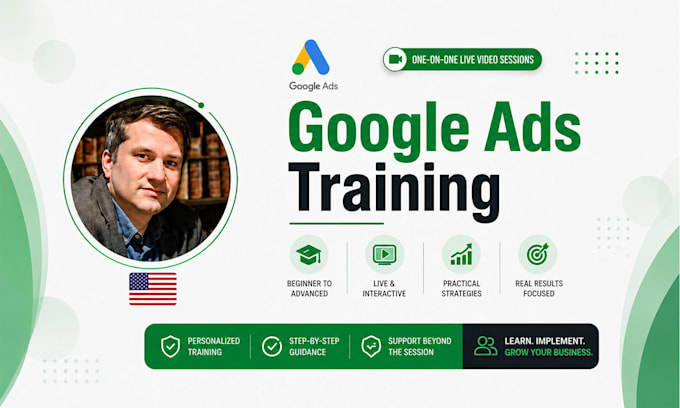 provide one on one google ads campaign training sessions or ad coaching