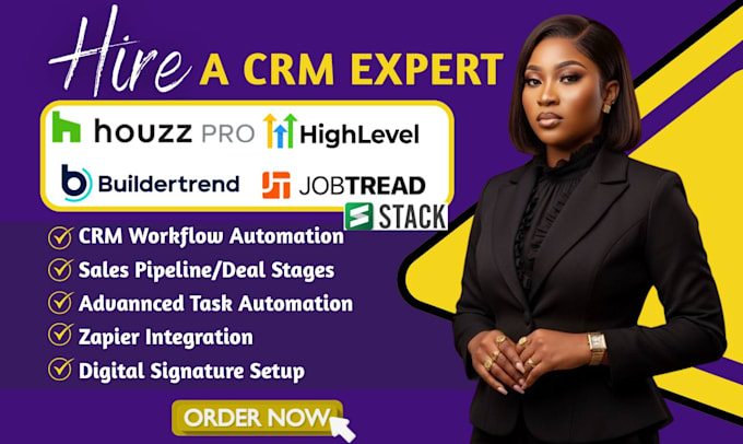 do buildertrend gohighlevel houzz pro jobtread integration stack saas automation