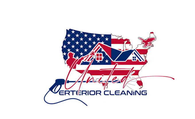 design modern beautiful cleaning logo in illustrator