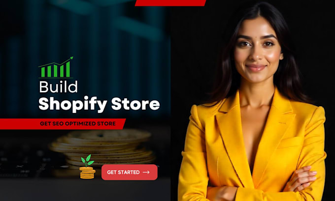 build and design a shopify store, ecommerce website development