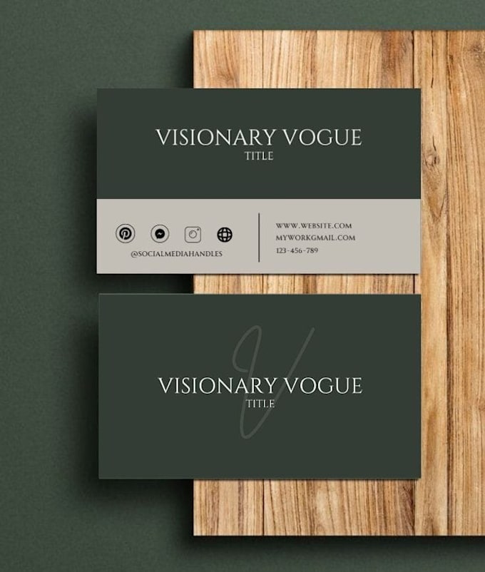design unique logo business cards and flyer