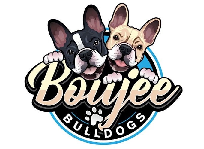 design excellent bull dog logo