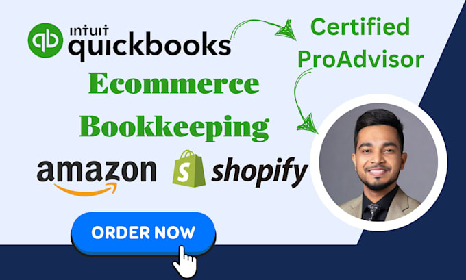 do ecommerce bookkeeping in quickbooks