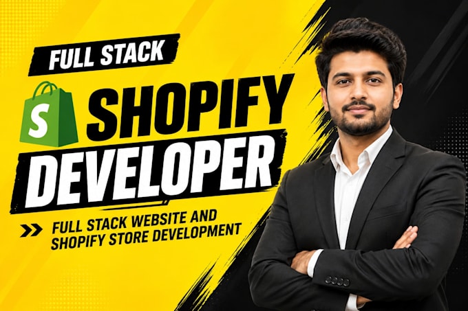 build shopify store, shopify website design or custom shopify theme