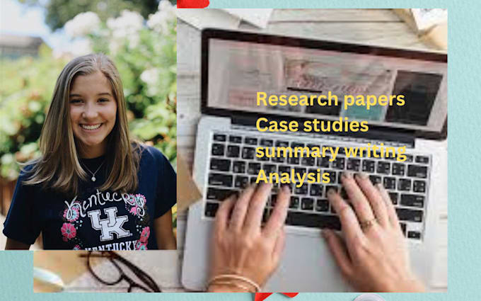 conduct in depth research, case studies  and internship reports