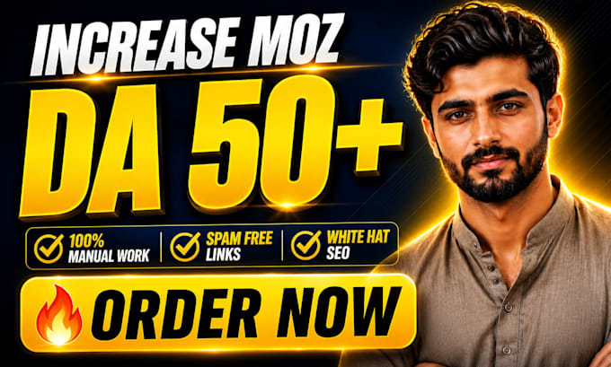 increase domain authority moz da using SEO backlinks