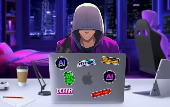 design a 3d ai character