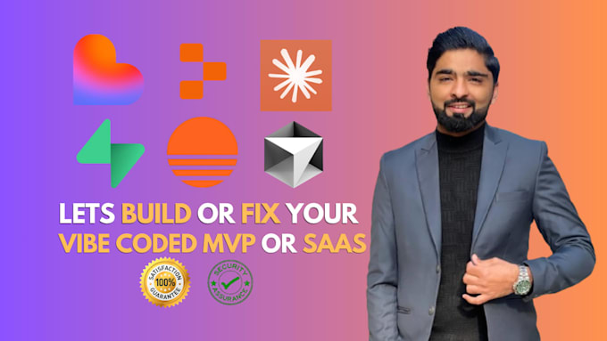 build from scratch or fix lovable vibe coding app in 24hrs