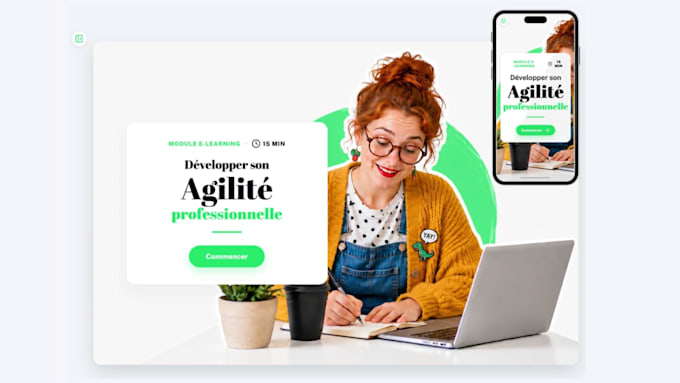 create your interactive and responsive elearning modules
