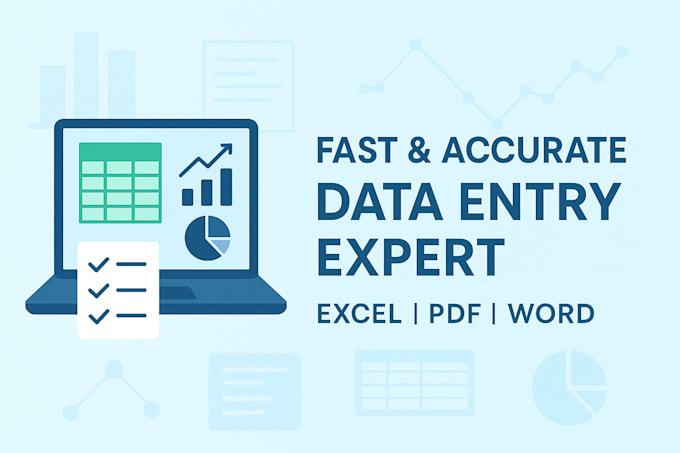 Do excel data entry, data cleaning, data analyst by Vishuu112 | Fiverr