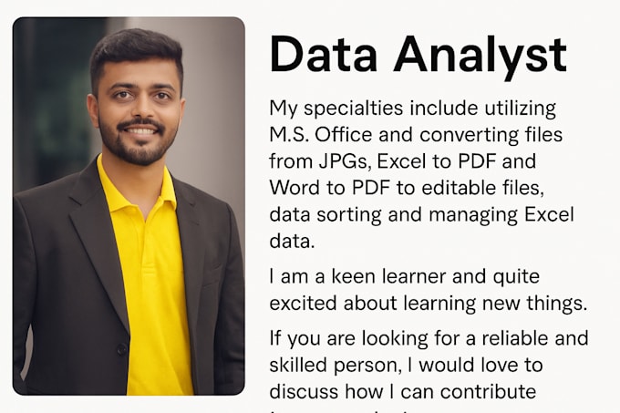 do copy paste data, data typing, converting jpg to PDF