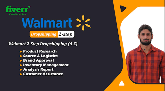 do 2 step dropshipping on walmart and amazon