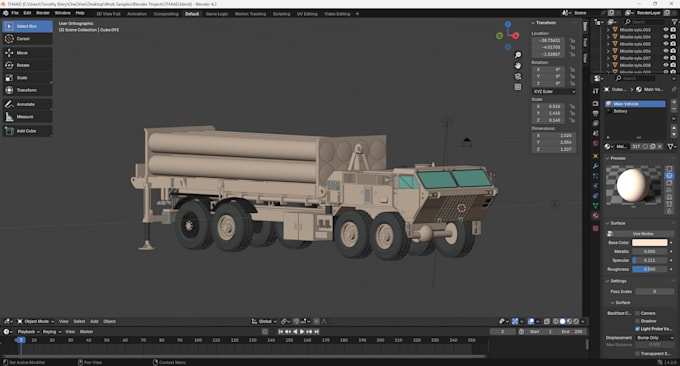 Create a realistic custom 3d model of a machine or equipment by ...