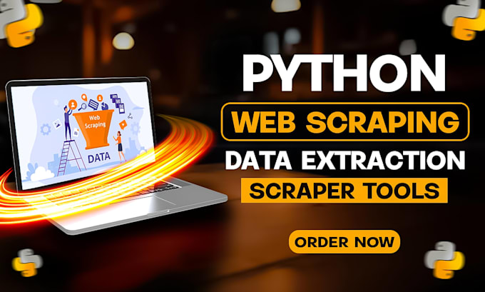 do python web scraping and create custom web scraper tools