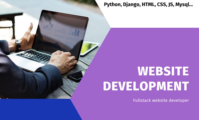 do website development, full stack development, frontend and backend services