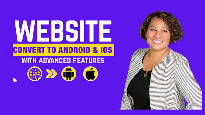convert website to app, android app and ios app