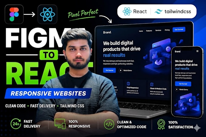 convert your figma to responsive website