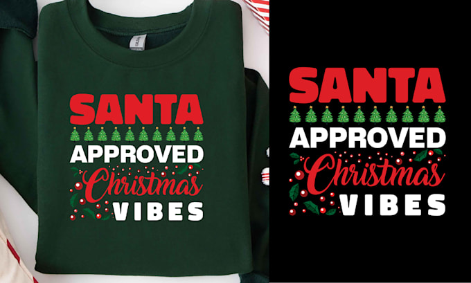 design funny ugly christmas sweater and t shirt typography