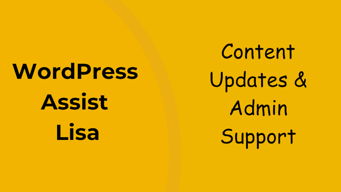 do small wordpress edits as a virtual assistant