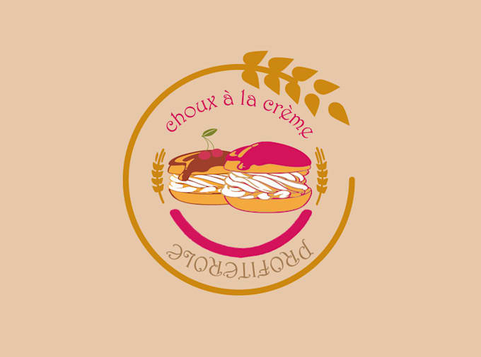 design clean shining wonderful food logo