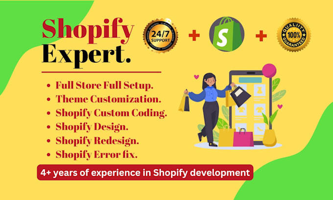 fix shopify bug custom coding shopify expert