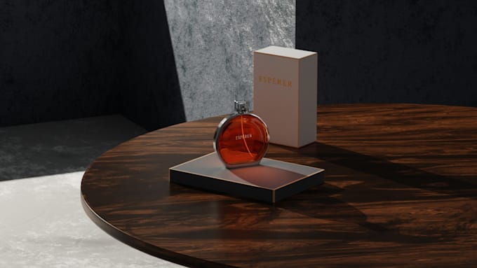 create photorealistic product render videos