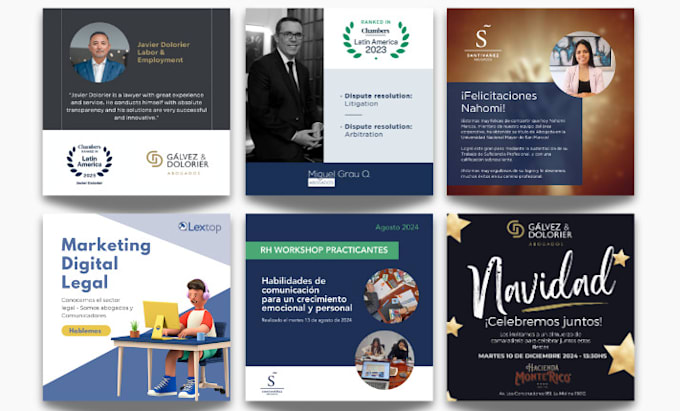 Design your social media canva templates by Waltercobos128 | Fiverr