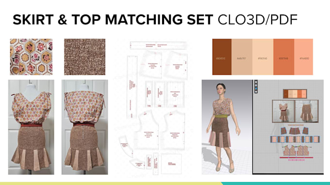 create a professional sewing pattern