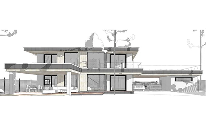 create architectural and design drawings using revit