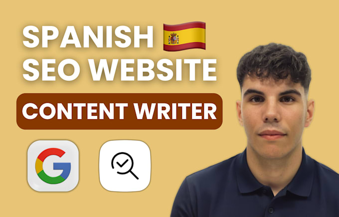 be your SEO spanish website content writer