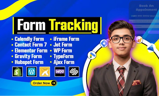 Track calendly iframe hubspot gravity wp jot ghl form tracking