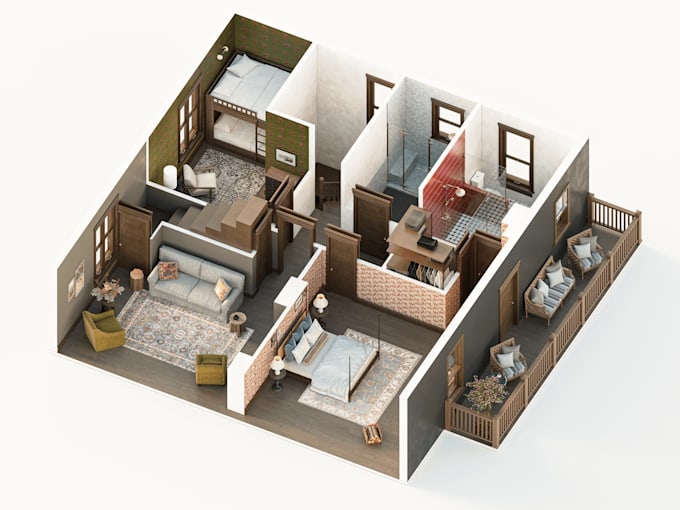 create 3d floor plans and airbnb floor plans