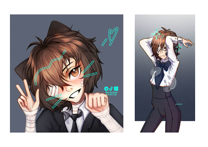 draw sfw or nsfw anime art, fan art, illustration, character art