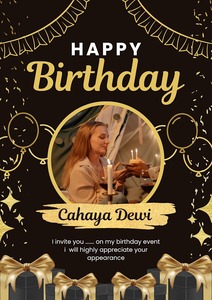 create happy birthday video for best birthday wish