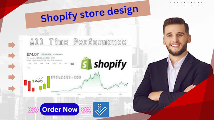 create website dropshipping build shopify store web design