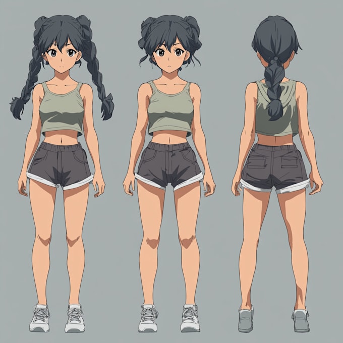 create my hero academia anime character sheet design