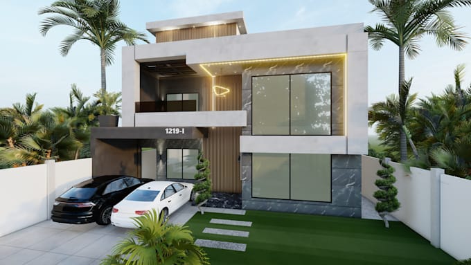 render 3d exterior, interior rendering