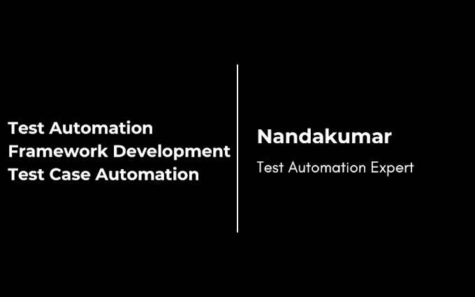 do test automation development