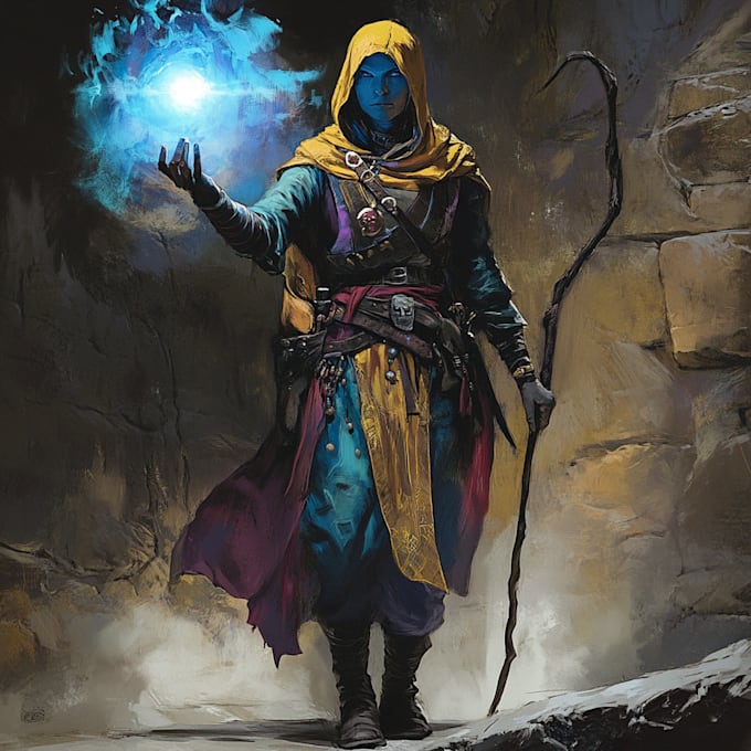 do dnd character art illustration commissions