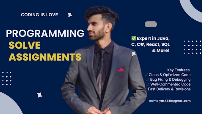 do coding assignments in java, c, and web development