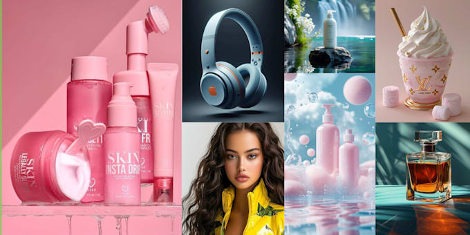 do ai image for any of your product, ai model, product photography