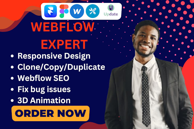 Web Flow Edit Button Customize webflow templates edit update webflow website, figma to ...