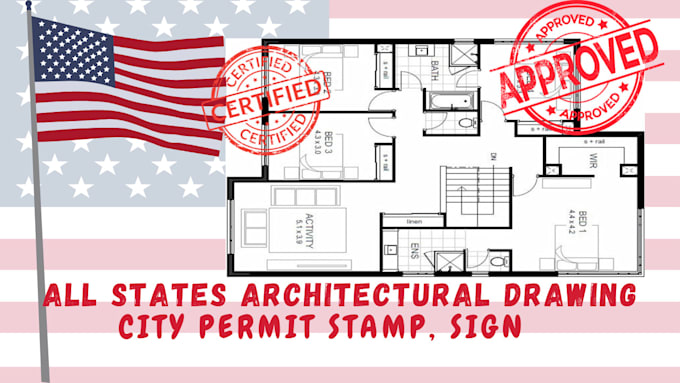 Architectural drawing floor plan engineering house plan mep stamp city ...