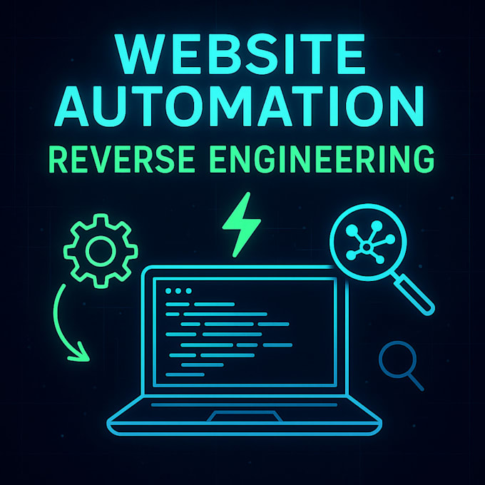 automate and reverse engineer any website