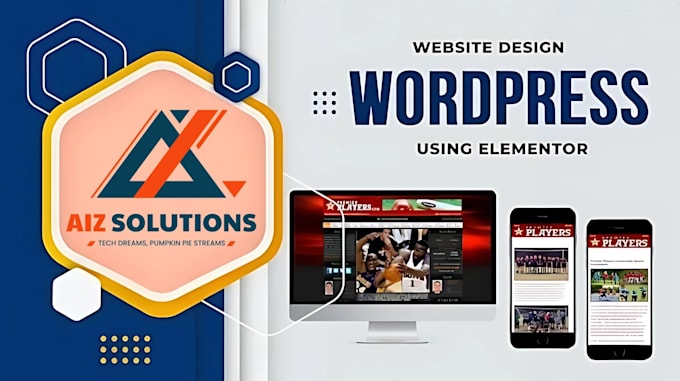build a wordpress website with elementor