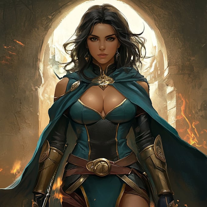 draw superhero character art
