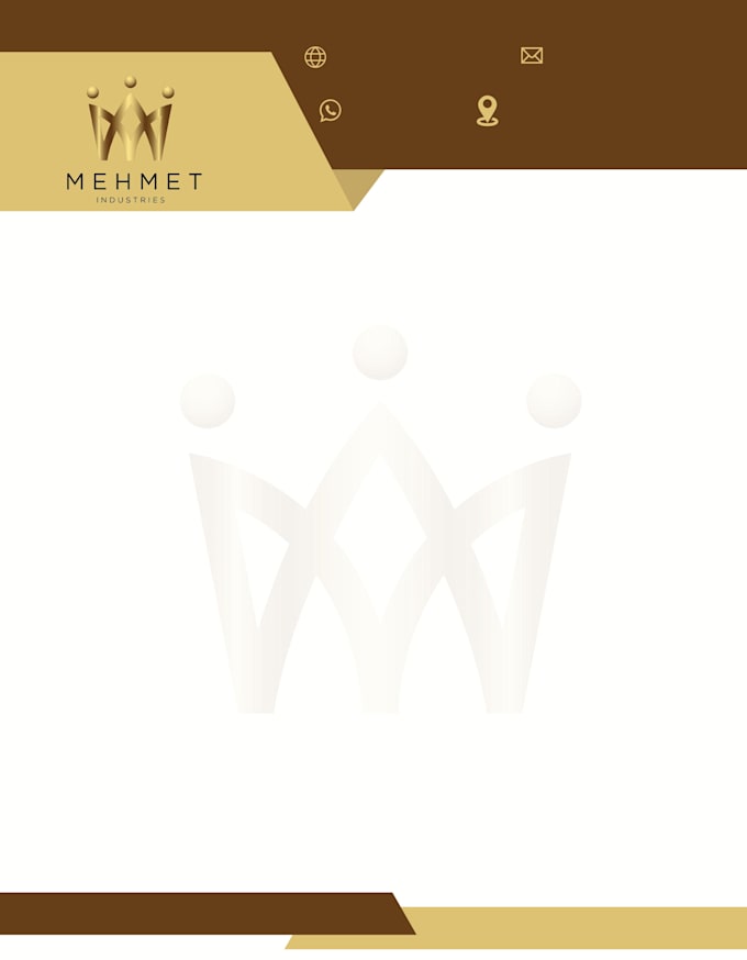design a custom, professional letterhead for your business