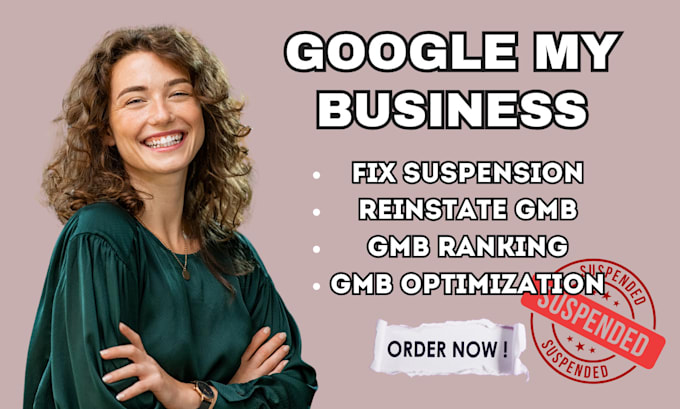 gmb ranking verify and reinstate suspended google my business local seo ranking