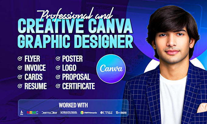 design custom canva templates, social media posts, and flyers