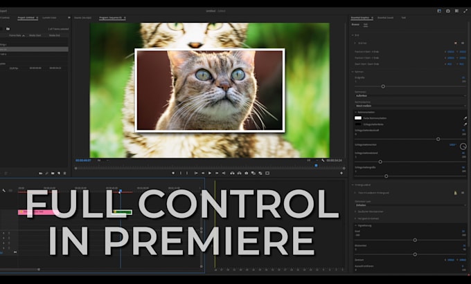 fix and customize mogrt templates for premiere pro
